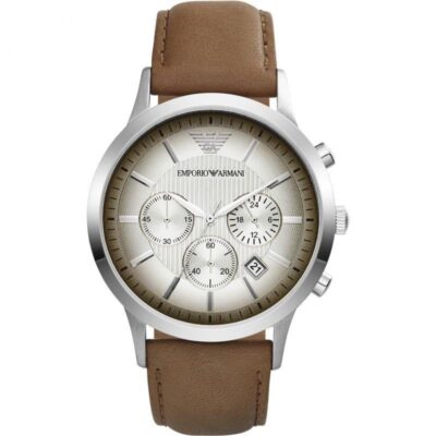 Emporio Armani Men's Brown Chronograph Watch - AR2471